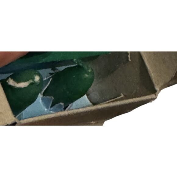 Christmas Holiday  Candles Santa Claus Boot Presents VTG 10" (2) NOS Joy Brite - Picture 7 of 7